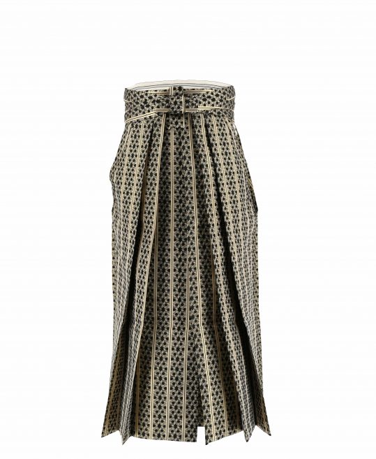 男性用袴単品レンタル(成人式・結婚式・卒業式)黒に金の六等星[身長160cm対応]No.161